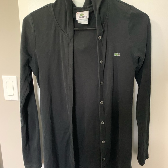 Lacoste hoodie cardigan - Picture 1 of 4